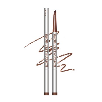 MKUP 精細毛流雙頭染眉膏眉筆-02深棕