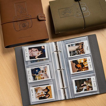 拍立得相冊3/4/5/6寸相冊收納本明信片收納冊相冊本紀念冊收藏本 YJ185 公司貨 快速出貨