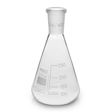 《PYREX》磨砂三角瓶 Flask, Erlenmeyer, Joint