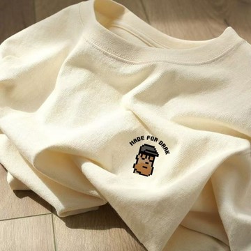 【隔日達】高質感印花短袖 夏季男生上衣  簡約男生衣服 重磅純棉短袖上衣 寬鬆t恤 oversize t恤 0175