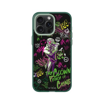 iPhone 15 Pro Max Clear 憂墨綠 - Joker - 小丑貼紙款