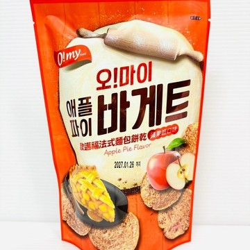 韓國🇰🇷歐邁福法式麵包餅乾-蘋果派口味（80公克）