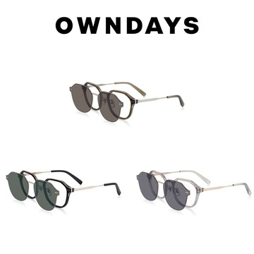 OWNDAYS SNAP系列磁吸式兩用 金屬光學鏡框 SNP2021N-5S