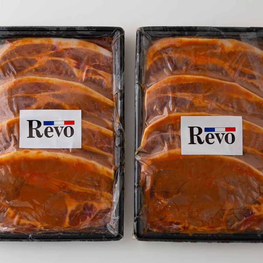 大阪 「洋食Ｒevo」 三元豚ロース味噌漬け(8枚) 豚肉 冷凍 お取り寄せ お土産 プレゼント