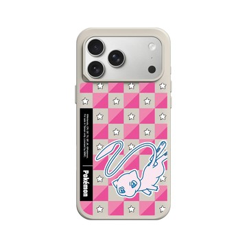 iPhone 17 Pro Max SolidX 貝殼灰 - 寶可夢 Pokemon - 多彩系列-夢幻格紋
