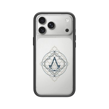 iPhone 17 Pro Max Mod NX -邊框背蓋組合 (相機按鈕) 黑 - Assassin's Creed - Assassin's Creed Mirage® - Logo Crest