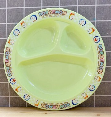 【震撼精品百貨】Doraemon 哆啦A夢 餐盤-綠【共1款】 震撼日式精品百貨