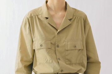 法式復古 少女文藝知識分子記者風西裝領襯衫