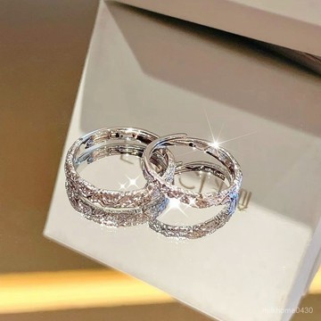 💍限時下殺💍【店鋪熱銷】925純銀熔巖之戀情侶對戒高級小衆設計ins戒指可調節女友520禮物