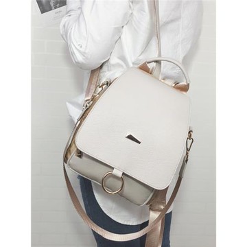 超火的雙肩包女韓版2024年新款時尚百搭小背包森系牛津布ins書包