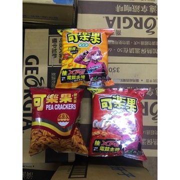~省錢一哥~聯華食品 可樂果 碗豆酥 袋裝 72g 原味 辣味 古早味 零食 餅乾 小時候吃到大的零食