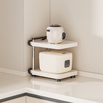 二層鍋具收納架/置物架 單一規格