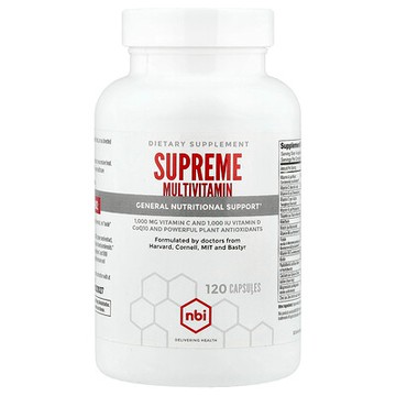 NBI, 高級維生素，120 粒膠囊