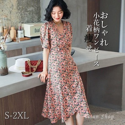 シフォン小花柄ワンピースの通販 8件の検索結果 Lineショッピング