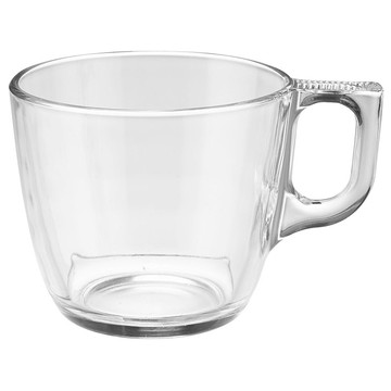 《Pulsiva》方柄玻璃咖啡杯(220ml) | 水杯 茶杯 咖啡杯