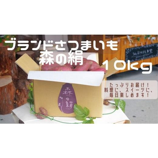 ふるさと納税 島根県 飯南町 高糖度サツマイモ「森の絹」生イモ10kg