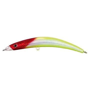 Strike Pro 緊身米諾 Slinky Minnow 路亞 硬餌 魚鉤 (長度: 8.6cm 重量: 6.3g 泳層: 0.3M 屬性: 上浮)  黃色 + 紅色  1個