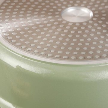 麥飯石雙耳魚火鍋不粘鍋家用平底鍋商用干鍋鍋電磁爐通用香鍋