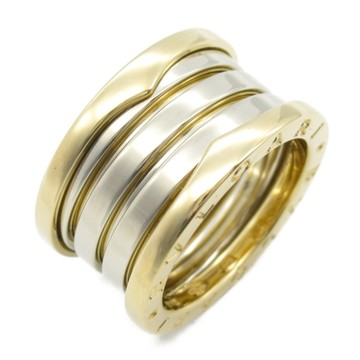 BVLGARI 寶格麗 18K白金/18K黃金 B.zero1 戒指 50 銀座限定款 【二手名牌BRAND OFF】