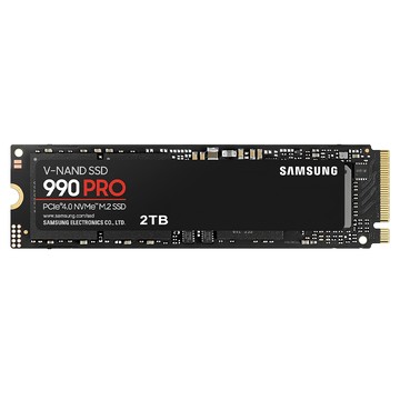 SAMSUNG 三星 990 PRO M.2 2280 PCIe 4.0 ssd固態硬碟 讀7450M/寫6900M  MZ-V9P2T0BW  2TB