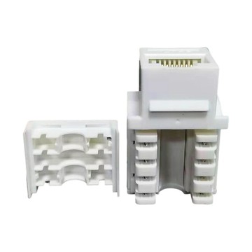 易控王 CAT 5e 網路模組 網路面板專用模組 2入組(41-305-06)