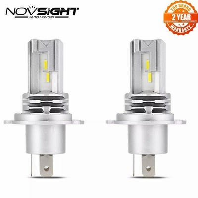 Novsightオートバイ ヘッドライト LED電球 車 ライト 6000K 12V 8000lm