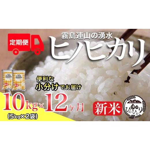 ふるさと納税 宮崎県 小林市 ＼新米／霧島連山の湧水ヒノヒカリ（定期便 国産 米 精米済み 送料無料）