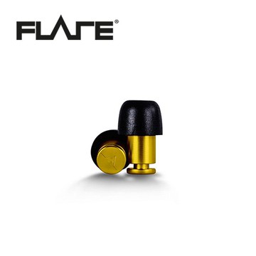 Flare Isolate 系列鋁製專業級英國防躁耳塞 耀眼黃色款【敦煌樂器】