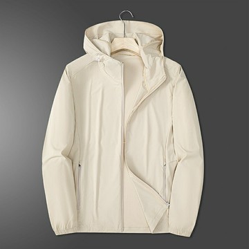 夏季寬鬆輕薄透氣防曬衣 休閒連帽防曬服 透氣排汗情侶涼感外套 冰絲防曬外套 夏天外套 透氣爽感冰絲防曬衣