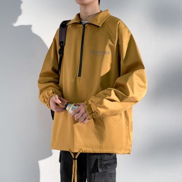 工裝夾克男春秋款美式復古vintage外套春季男士戶外登山服沖鋒衣