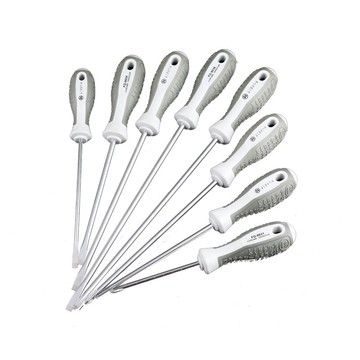 日本進口超硬螺絲刀十字一字帶強磁最小大號頭長桿德國改錐大全短