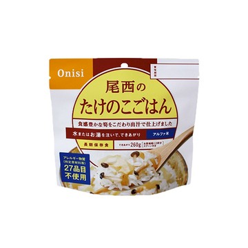 ├登山樂┤日本 尾西即食飯-乾燥飯 (竹筍飯) # FR1008