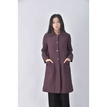 (S) miu miu長版藍色外套二手衣