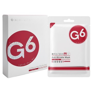 HEALTDEVA 赫蒂法 G6 晶透無齡彈力面膜 40ml  5片  1組