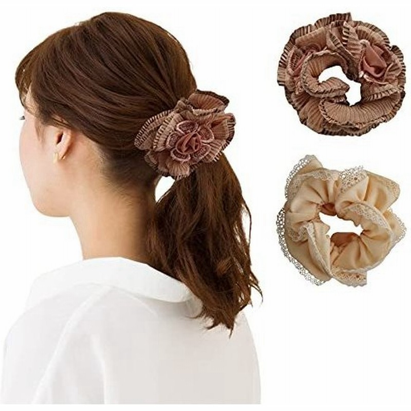 F Zh シュシュ ヘアシュシュ ヘアゴム おしゃれ 大人 髪シュシュ 髪ゴム 可愛い 髪飾り プレゼント 女の子 花柄 レディース ボリュームシュシ 通販 Lineポイント最大0 5 Get Lineショッピング