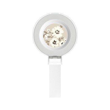 【插畫家聯名】wwiinngg蔓蔓小白花15W二合一磁吸支架無線充電器(手機+Watch)