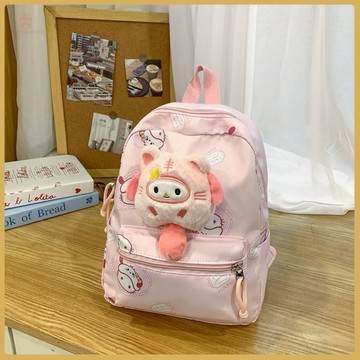 💚兒童書包💚兒童庫洛米女童卡通書包可愛研學輕便幼兒園女孩背包雙肩包出遊 SBUQ