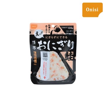 尾西 沖泡即食飯糰 鮭魚風味【42g】懶人料理 登山必備 防災食品 儲備糧食