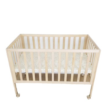 sidis實木嬰兒大床(安全無漆/整床全實木/檢驗合格/附贈蚊帳)嬰兒床/幼童床/兒童床/併大床