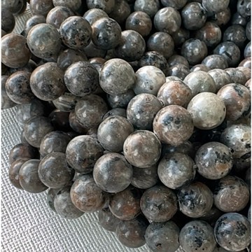 拾悦手作材料/隨機出貨不挑選/約8mm+天然美國火焰石圓珠/方納石/條珠/紫光燈有火焰/串珠編繩/DIY半成品/台灣現貨