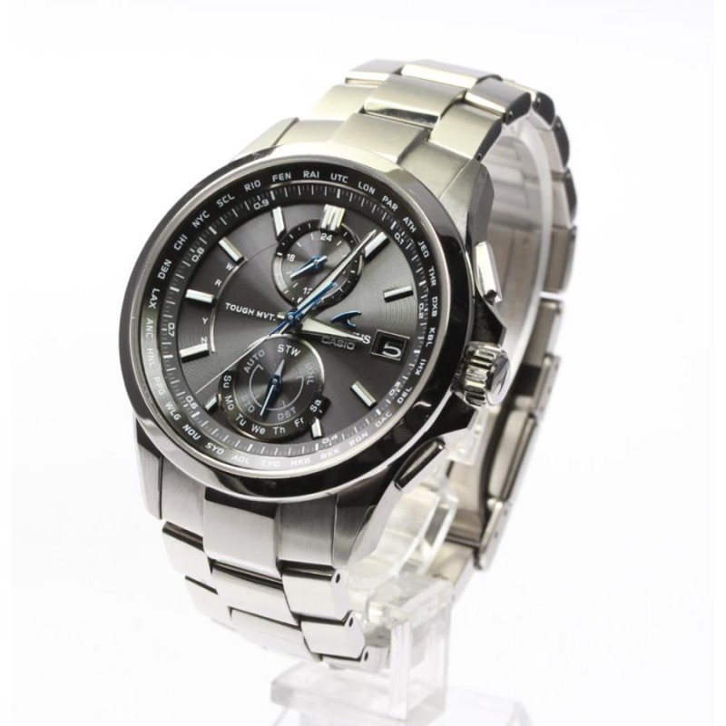 CASIO】カシオ オシアナス OCW-T2500-1AJF ソーラー電波 メンズ【ev10