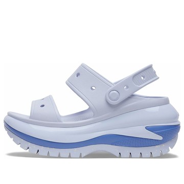 (WMNS) Crocs Mega Crush Sandals 'Light Blue'