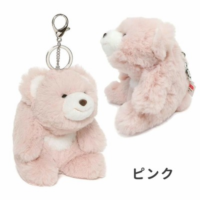 MCM キーホルダー チャーム クマ テディベア バッグチャーム パウダーピンク くまさんバッグチャーム テディベアキーホルダー ぬいぐるみ