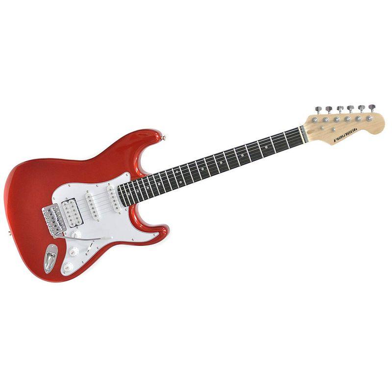 PLAYTECH (プレイテック) エレキギター ST250SSH Rose Metallic Red