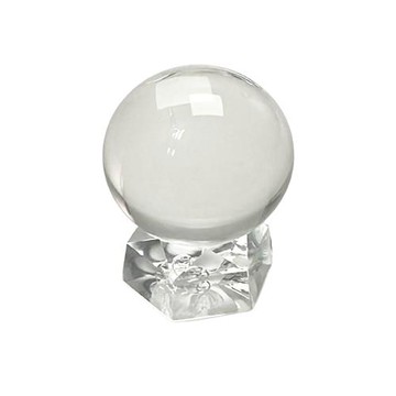 【喨喨飾品】天然通透37mm白水晶球 H41