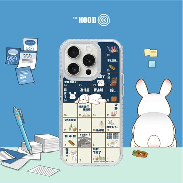 THE HOOD x 星期一的布魯斯 iPhone 17 Pro/16 Pro Max /15 磁吸氣墊防摔/鏡面手機殻