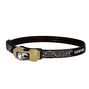 【Gentos】輕便頭燈 沙色- 120流明 IP64