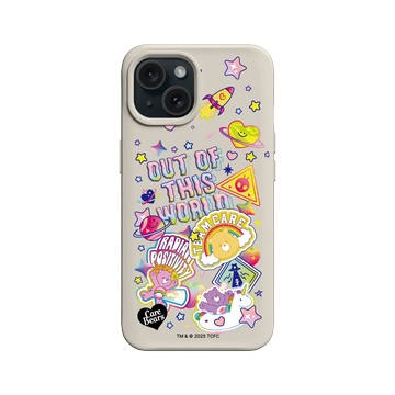iPhone 15 SolidX 貝殼灰 - Care Bears - Care Bears 貼紙集