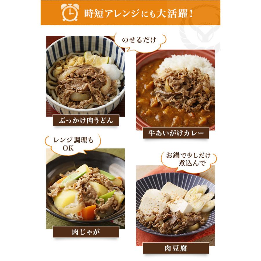 吉野家 冷凍牛丼の具 5食入 お試し 真空パック 食品 惣菜 レトルト 簡単調理  熨斗対応不可