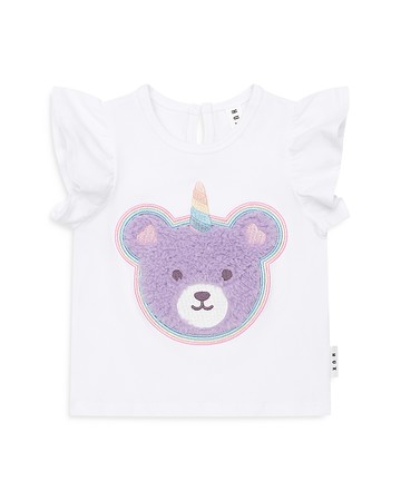 Huxbaby Girls' Unicorn Hux Frill Tee - Baby